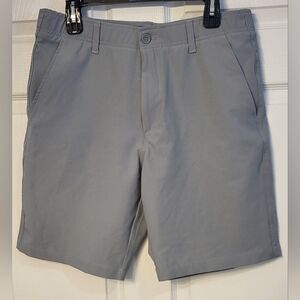 Gray Under Armour Drive Golf Shorts Size 34